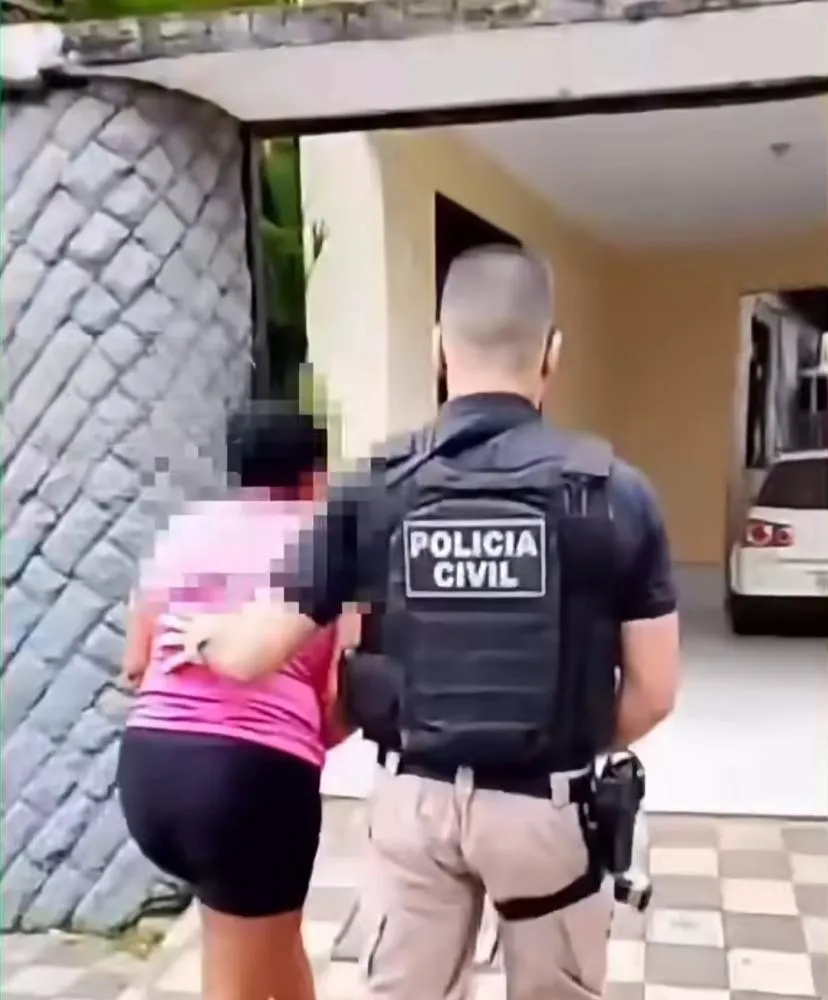 Mãe que presenciava abusos cometidos pelo padrasto contra a filha é presa pela Polícia Civil de São Benedito